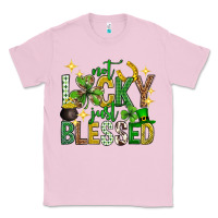 Bubblegum Pink Not lucky just blessed st. patricks day Classic Tee - Neo Western