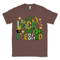 Chestnut Not lucky just blessed st. patricks day Classic Tee - Neo Western