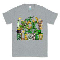 Heather Grey Not lucky just blessed st. patricks day Classic Tee - Neo Western