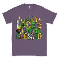 Lavender Not lucky just blessed st. patricks day Classic Tee - Neo Western