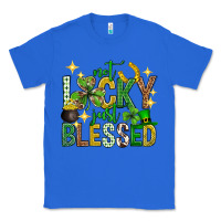 True Royal Not lucky just blessed st. patricks day Classic Tee - Neo Western