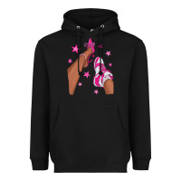 Black afro sneakers and heels Heavyweight Hoodie - NancyCooperArtShop