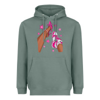 Sage afro sneakers and heels Heavyweight Hoodie - NancyCooperArtShop