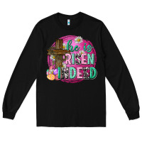 Black he is risen indeed easter Long Sleeve Tee - Neo Western
