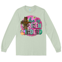 Matcha he is risen indeed easter Long Sleeve Tee - Neo Western