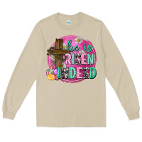 Mushroom he is risen indeed easter Long Sleeve Tee - Neo Western