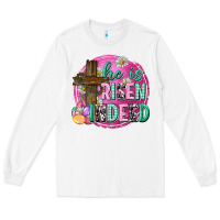 White he is risen indeed easter Long Sleeve Tee - Neo Western