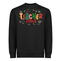 Black teacher claus Heavyweight Sweatshirt - MaliasSmallBusiness