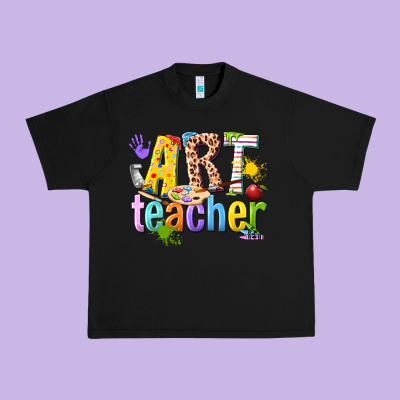 Art Teacher Urban Heavy Tee Designed By Texasbilliewilder