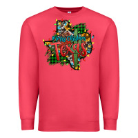 Cardinal western desert christmas texas map Premium Sweatshirt - Jasminsmagicworld