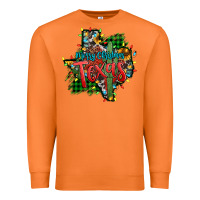 Carrot western desert christmas texas map Premium Sweatshirt - Jasminsmagicworld