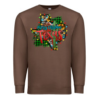 Chestnut western desert christmas texas map Premium Sweatshirt - Jasminsmagicworld