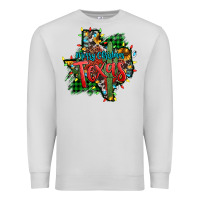 Dove Grey western desert christmas texas map Premium Sweatshirt - Jasminsmagicworld