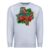 Heather Grey western desert christmas texas map Premium Sweatshirt - Jasminsmagicworld