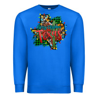 True Royal western desert christmas texas map Premium Sweatshirt - Jasminsmagicworld