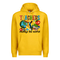 Lemon teachers change the world Premium Hoodie - NancyCooperArtShop