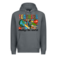 Rock teachers change the world Premium Hoodie - NancyCooperArtShop