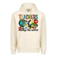 Tofu teachers change the world Premium Hoodie - NancyCooperArtShop