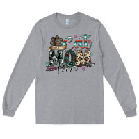 Heather Grey best cat mom ever Long Sleeve Tee - SublimationCraftShop