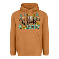 Meerkat adulting is some bullshit Heavyweight Hoodie - NancyCooperArtShop