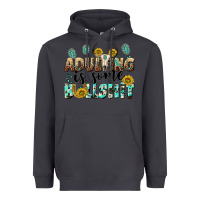 Smoke adulting is some bullshit Heavyweight Hoodie - NancyCooperArtShop