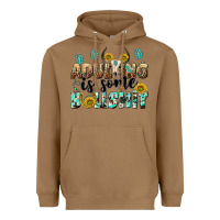 Toasted Coconut adulting is some bullshit Heavyweight Hoodie - NancyCooperArtShop