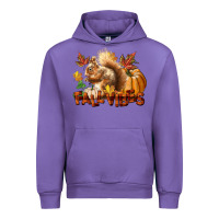 Tulip Fall Vibes Squirrel Urban Hoodie - LillyAllenDesigns