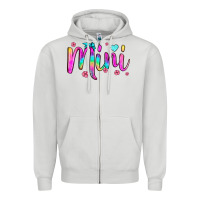 Dove Grey mini Zipper Hoodie - JahusDesignShop