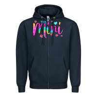 Navy mini Zipper Hoodie - JahusDesignShop