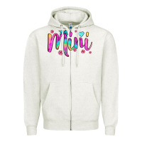 Oatmeal Heather mini Zipper Hoodie - JahusDesignShop
