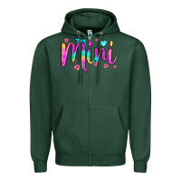 Sports Green mini Zipper Hoodie - JahusDesignShop