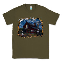 Army Green farm life2 Classic Tee - SublimationCraftShop