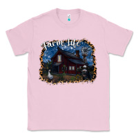 Bubblegum Pink farm life2 Classic Tee - SublimationCraftShop