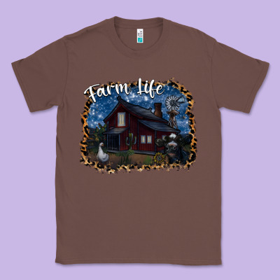 Farm Life2 Classic Tee Designed By Sublimationcraftshop