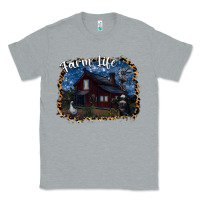 Heather Grey farm life2 Classic Tee - SublimationCraftShop