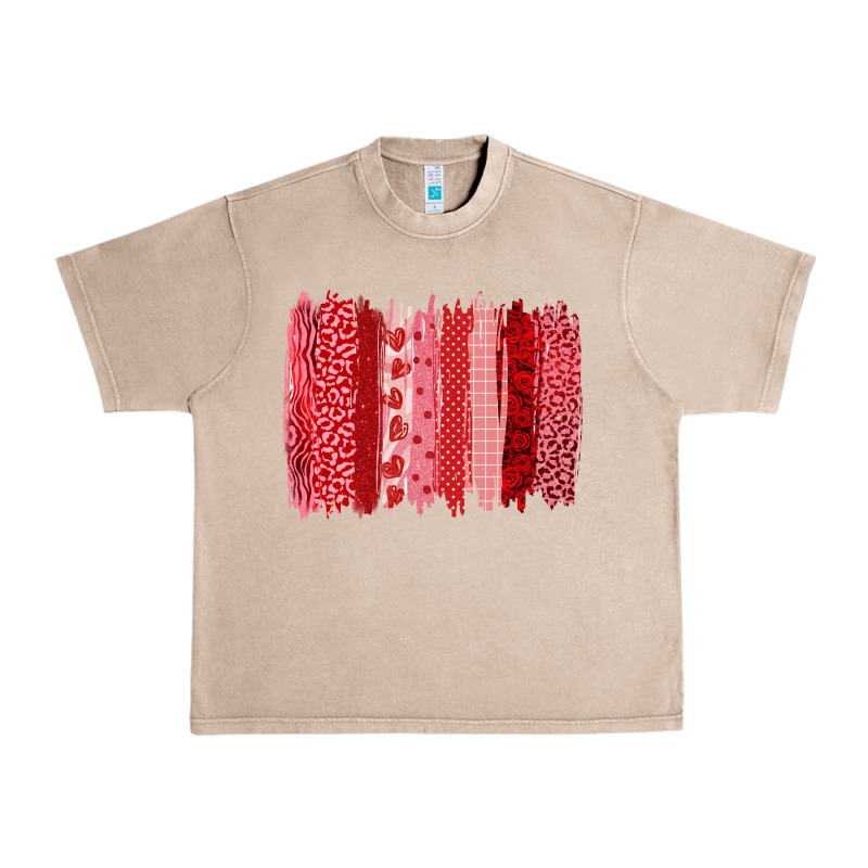 Valentine's Day Brushstroke Urban Heavy Tee by RanaPortraitStore | Teevron