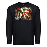 Black indian headdress christmas Premium Sweatshirt - Jasminsmagicworld