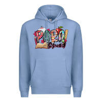 Colony Blue para squad Premium Hoodie - NancyCooperArtShop