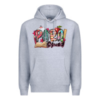 Heather Grey para squad Premium Hoodie - NancyCooperArtShop
