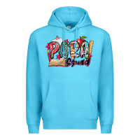 Ocean Blue para squad Premium Hoodie - NancyCooperArtShop