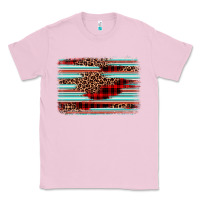 Bubblegum Pink leopard serape background Classic Tee - BarkalooDesign