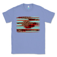 Colony Blue leopard serape background Classic Tee - BarkalooDesign