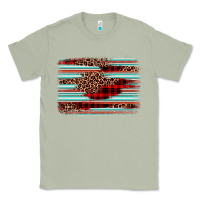 Matcha leopard serape background Classic Tee - BarkalooDesign