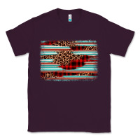 Plum leopard serape background Classic Tee - BarkalooDesign