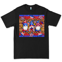 Black american flag gnomes star leopard glitter tumbler Premium Tee - Artiststas