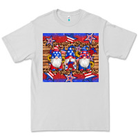 Dove Grey american flag gnomes star leopard glitter tumbler Premium Tee - Artiststas