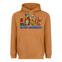 Meerkat autism awareness love Heavyweight Hoodie - BarkalooDesign