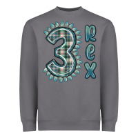 Storm 3 rex green dinosaur Heavyweight Sweatshirt - MaliasSmallBusiness