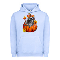Pigment Grape Ice Fall Pumpkin Raccoon Urban Hoodie - LillyAllenDesigns