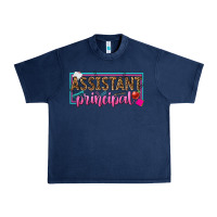 Navy assistant principal Urban Heavy Tee - texasbilliewilder